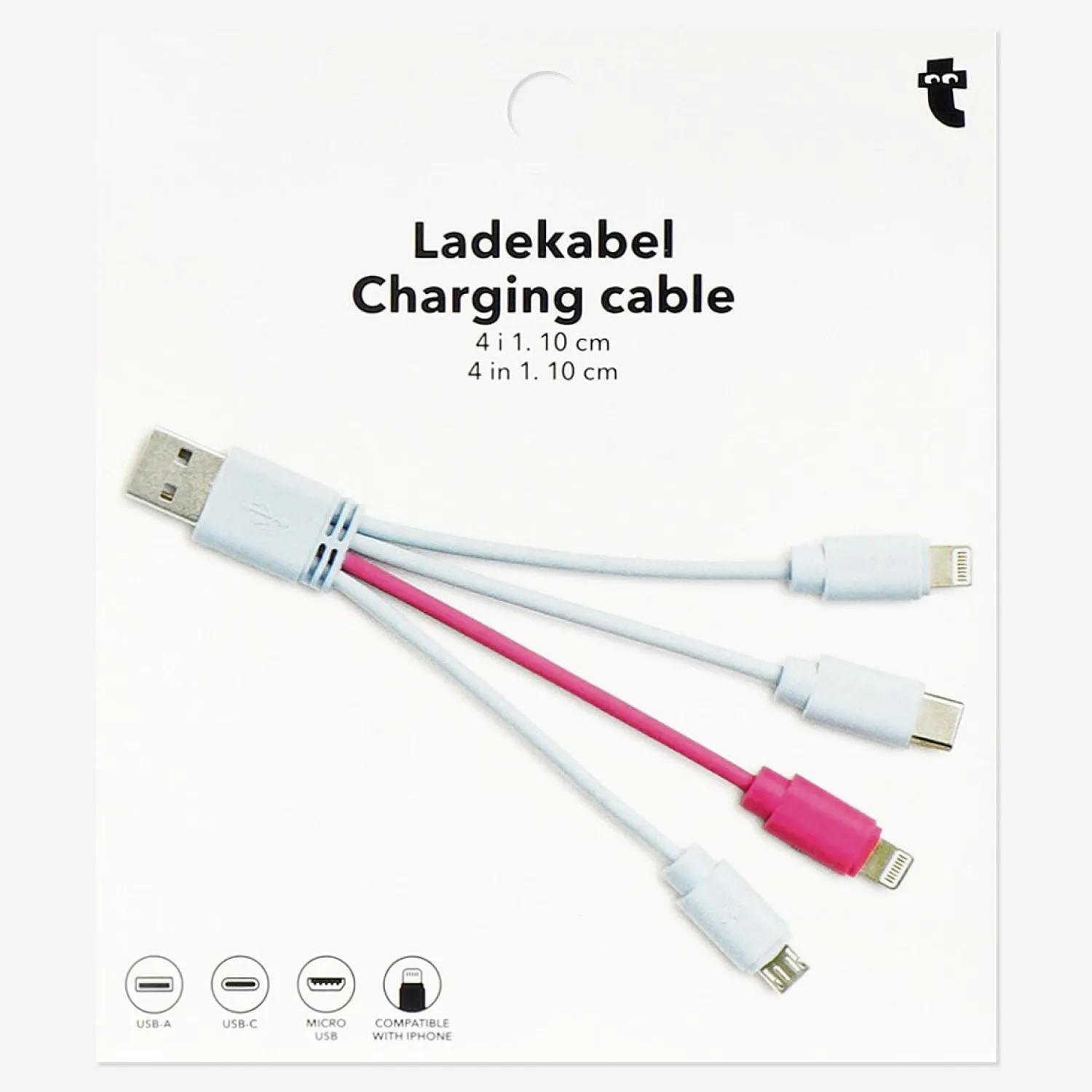 Discount Flying Tiger 4 in 1 Ladekabel