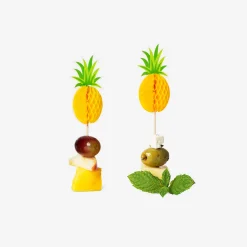 Hot Flying Tiger Ananas Food Picks - 8 Stk