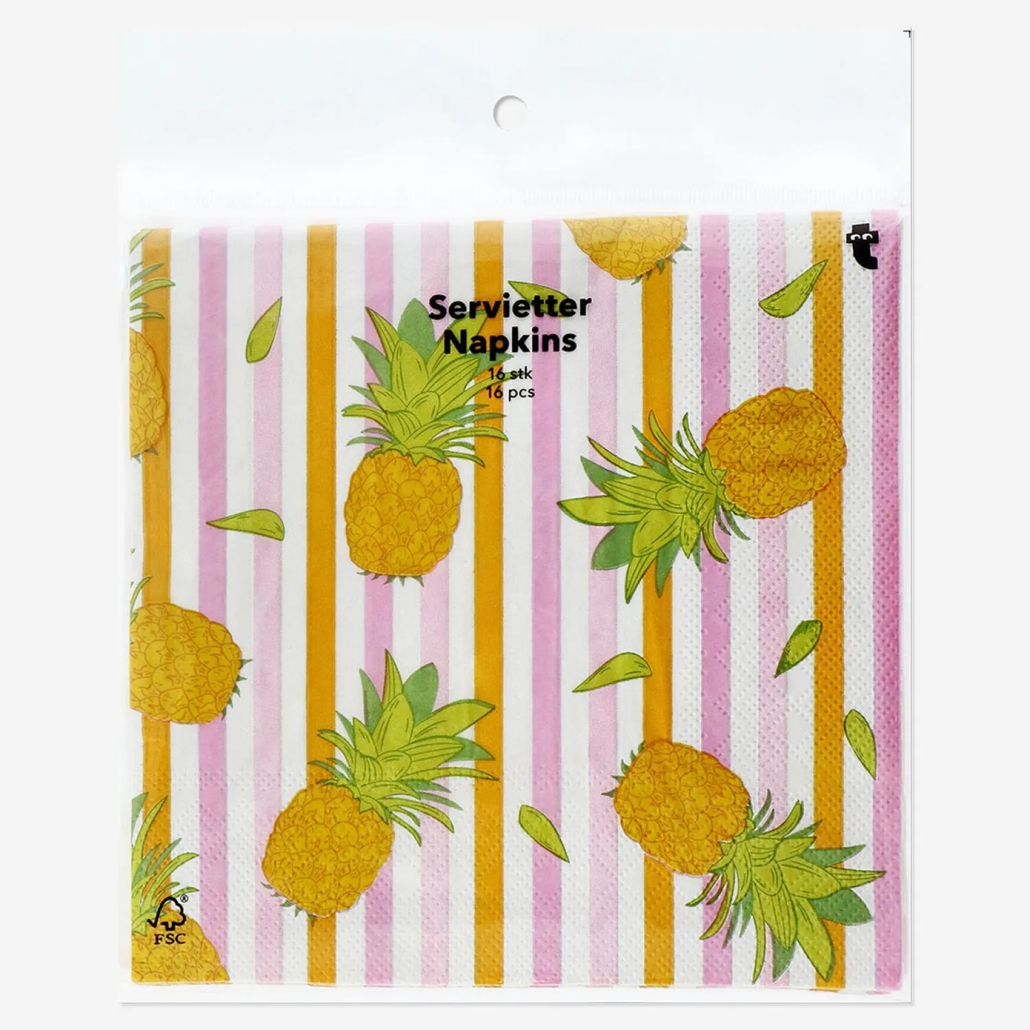 Discount Flying Tiger Ananas-Servietten - 16 Stk