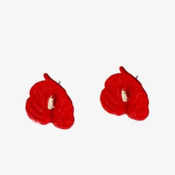 Outlet Flying Tiger Anthurium-Ohrringe