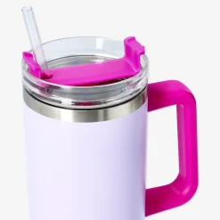 Clearance Flying Tiger Becher mit Deckel und Strohhalm. 1.2 L