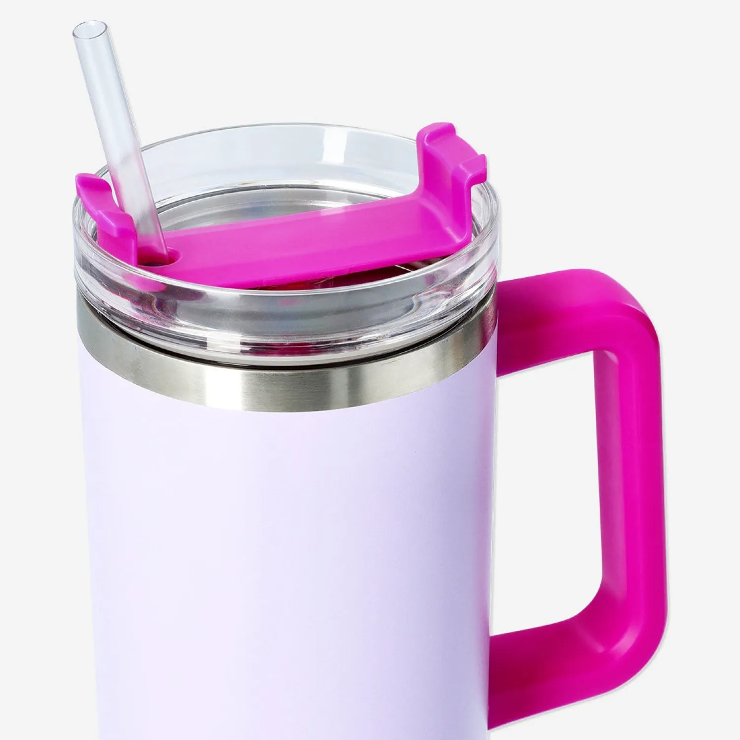 Clearance Flying Tiger Becher mit Deckel und Strohhalm. 1.2 L