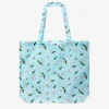 Sale Flying Tiger Blaue Falttasche mit Kirschblüten