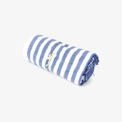 Sale Flying Tiger Blaue Wohndecke mit Fransen - 120×170 cm