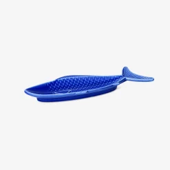 Clearance Flying Tiger Blauer Fisch-Servierteller - 26 cm