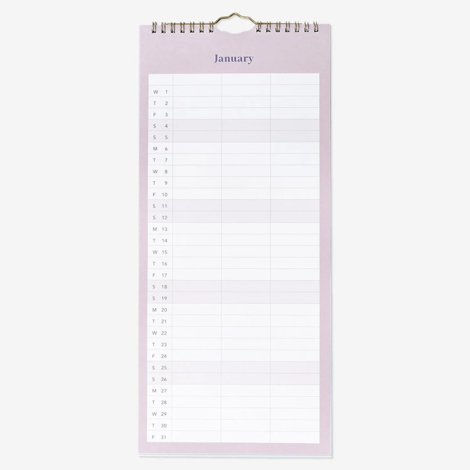 Discount Flying Tiger Blauer monatlicher Wandkalender - Englisch