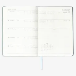 Hot Flying Tiger Blue Weekly Diary B6 - Englisch