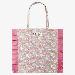 Sale Flying Tiger Blumenförmige Tragetasche mit rosa Akzenten
