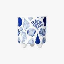 New Flying Tiger Blumentopf mit Muschelprint - 11 cm