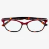 Best Flying Tiger Braune Lesebrille mit +1,5 Stärke