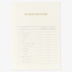 Best Flying Tiger Budget-Planer A5 - Englisch