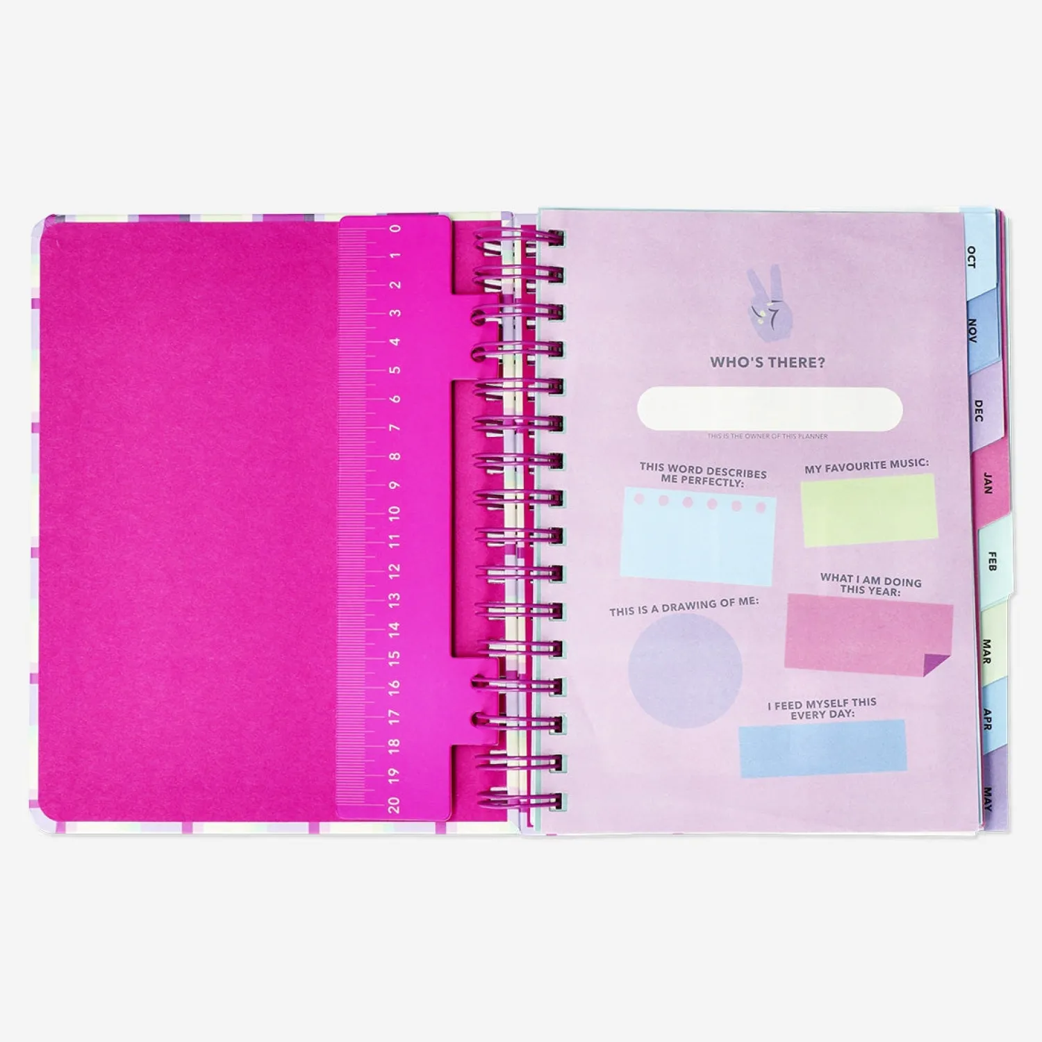 Clearance Flying Tiger Checkered Study Planner - Englisch