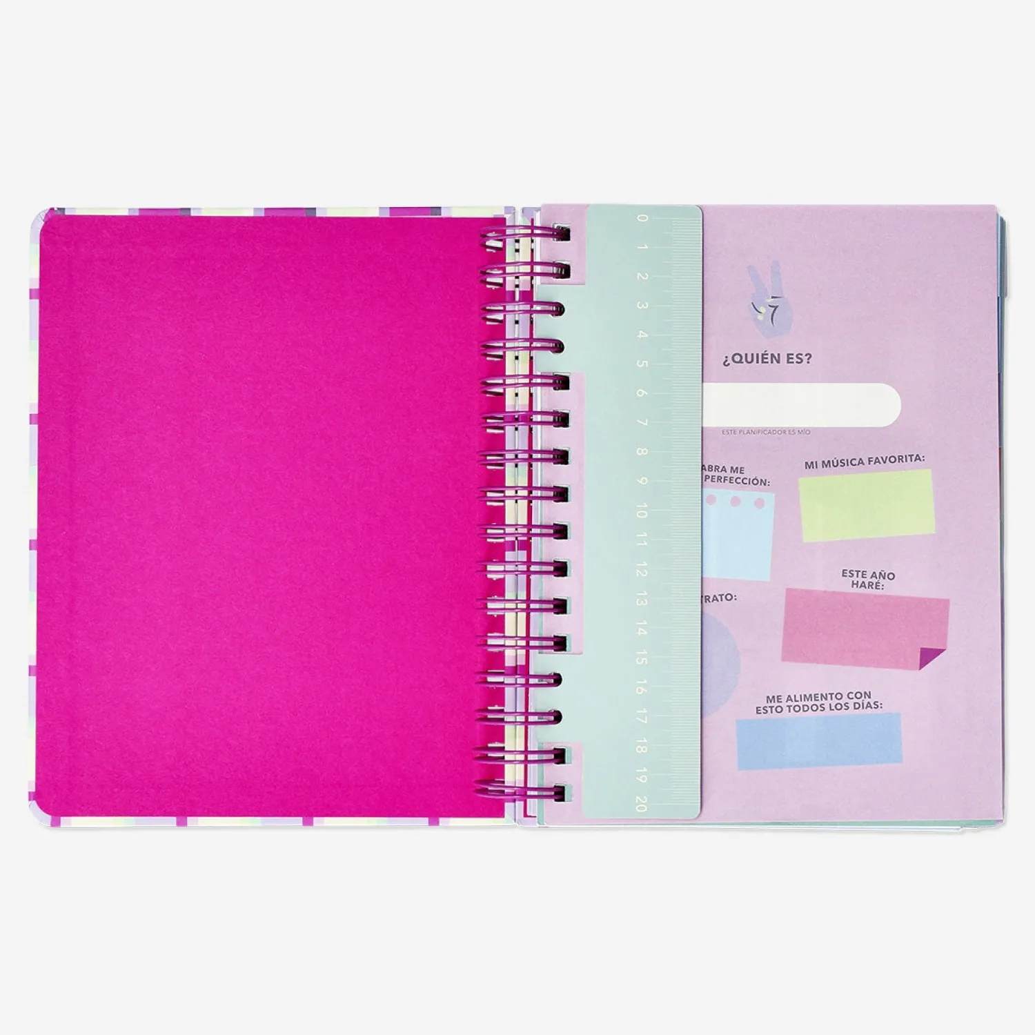 Online Flying Tiger Checkered Study Planner - Spanisch