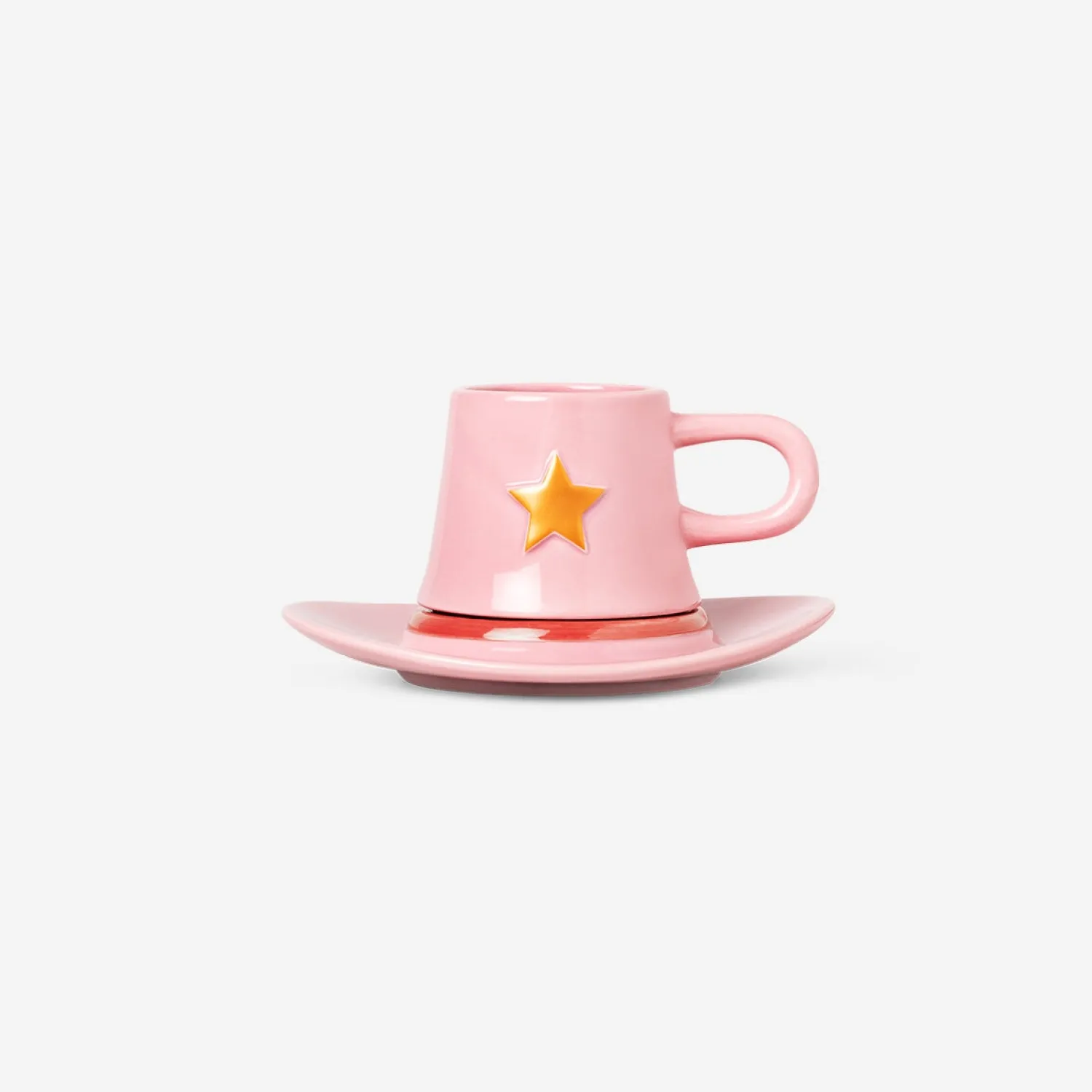Clearance Flying Tiger Cowboyhut-Tasse mit Untertasse - 210 ml