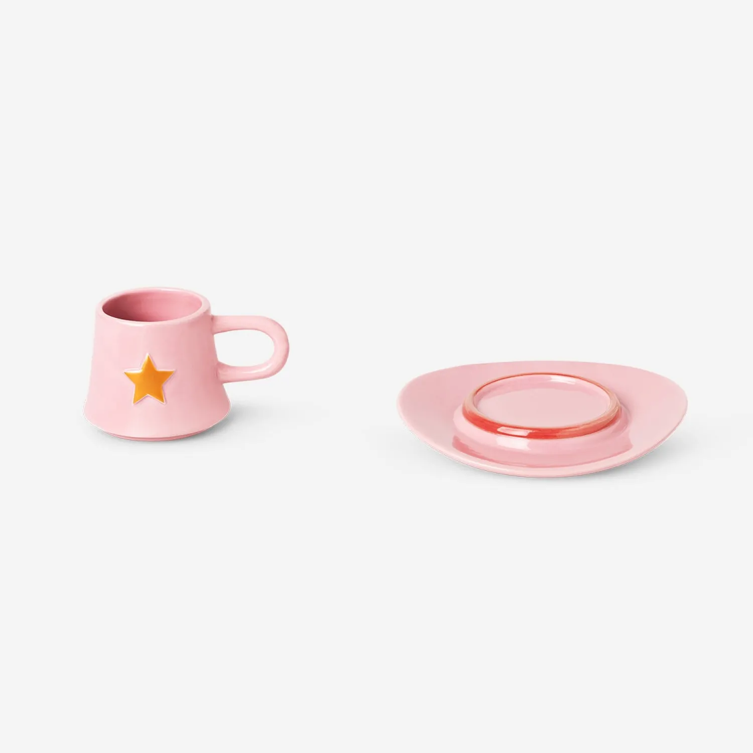 Clearance Flying Tiger Cowboyhut-Tasse mit Untertasse - 210 ml