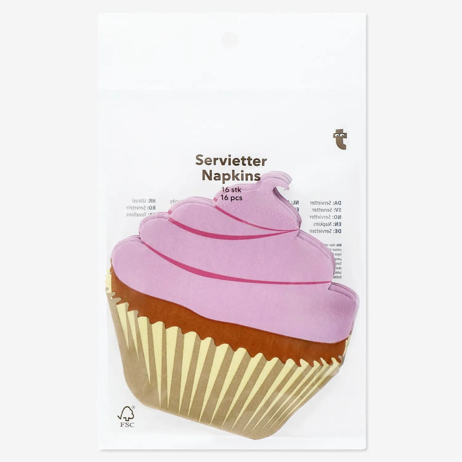 Fashion Flying Tiger Cupcake-Servietten - 16 Stk