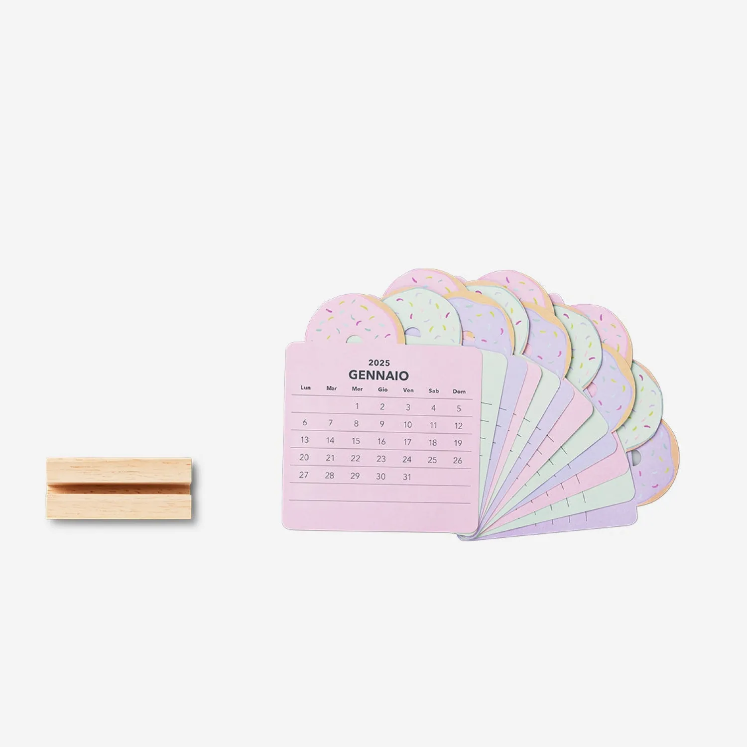 Outlet Flying Tiger Donut-Tischkalender - Italienisch