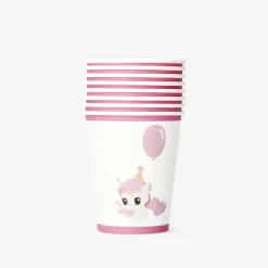 Clearance Flying Tiger Einwegbecher mit Geburtstagsaufdruck - 8 Stk