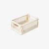 Discount Flying Tiger Elfenbeinfarbene faltbare Aufbewahrungsbox - Klein