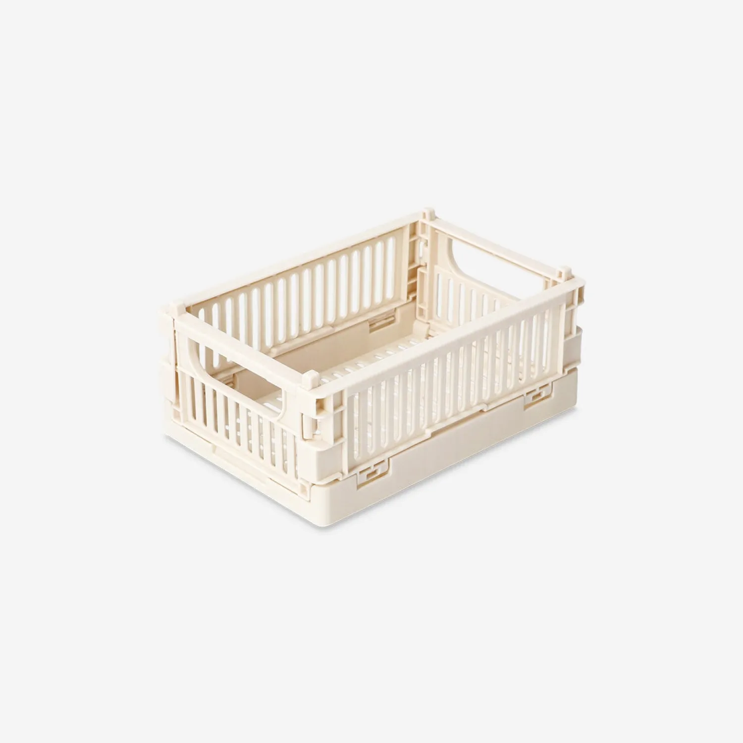 Discount Flying Tiger Elfenbeinfarbene faltbare Aufbewahrungsbox - Klein