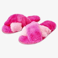 Outlet Flying Tiger Flauschige rosa Hausschuhe - 39/40
