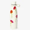 Outlet Flying Tiger Florale Trinkflasche mit Silikonband - 480 ml