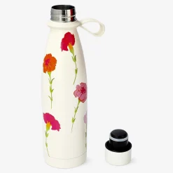 Outlet Flying Tiger Florale Trinkflasche mit Silikonband - 480 ml