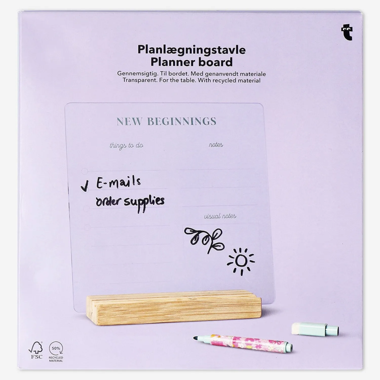 Discount Flying Tiger Florales Acryl-Planerboard