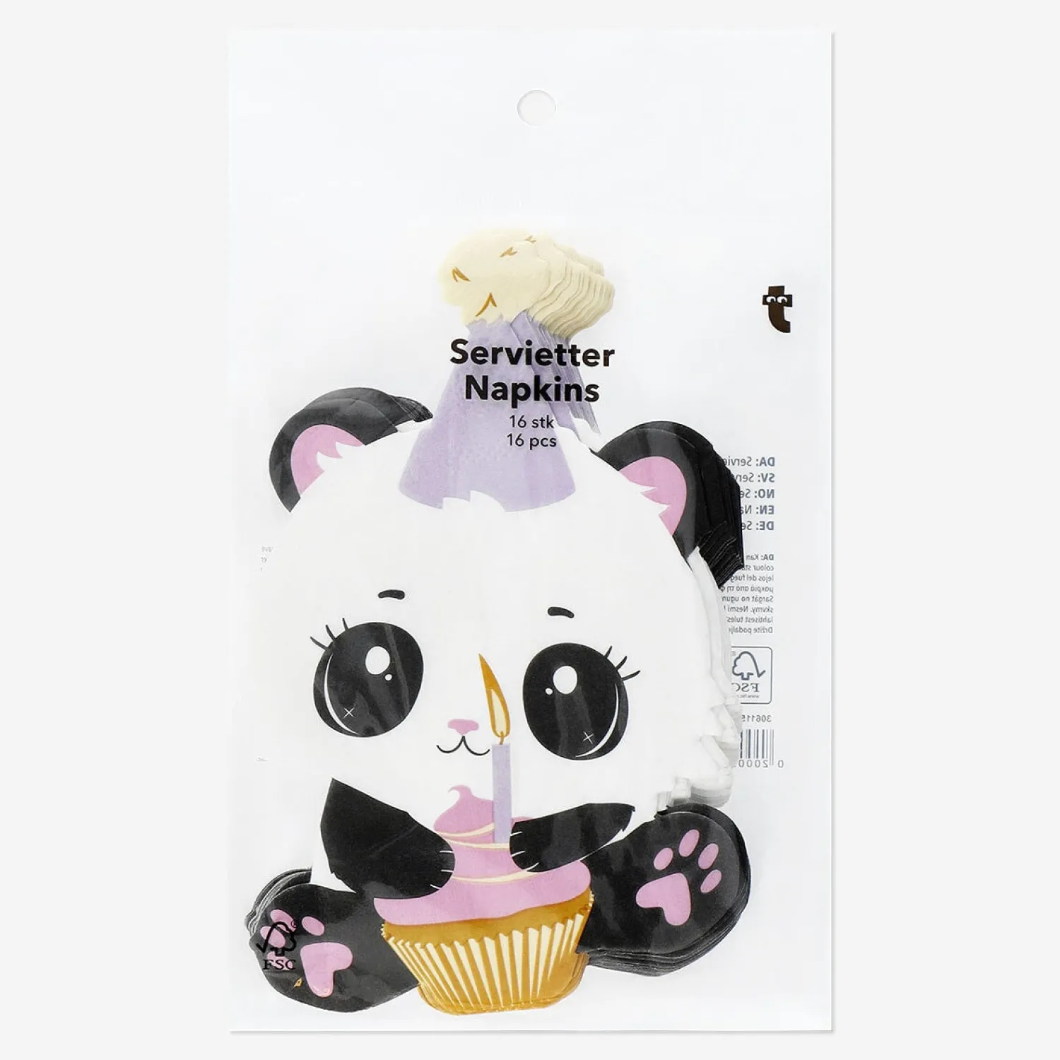 Sale Flying Tiger Geburtstag Tiere Servietten - 16 Stk