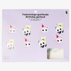 Outlet Flying Tiger Geburtstagsgirlande mit Filztieren - 300 cm