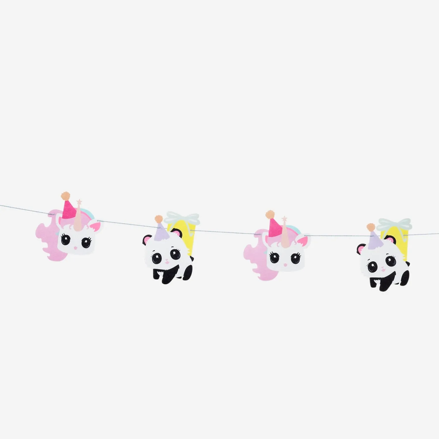 Outlet Flying Tiger Geburtstagsgirlande mit Filztieren - 300 cm
