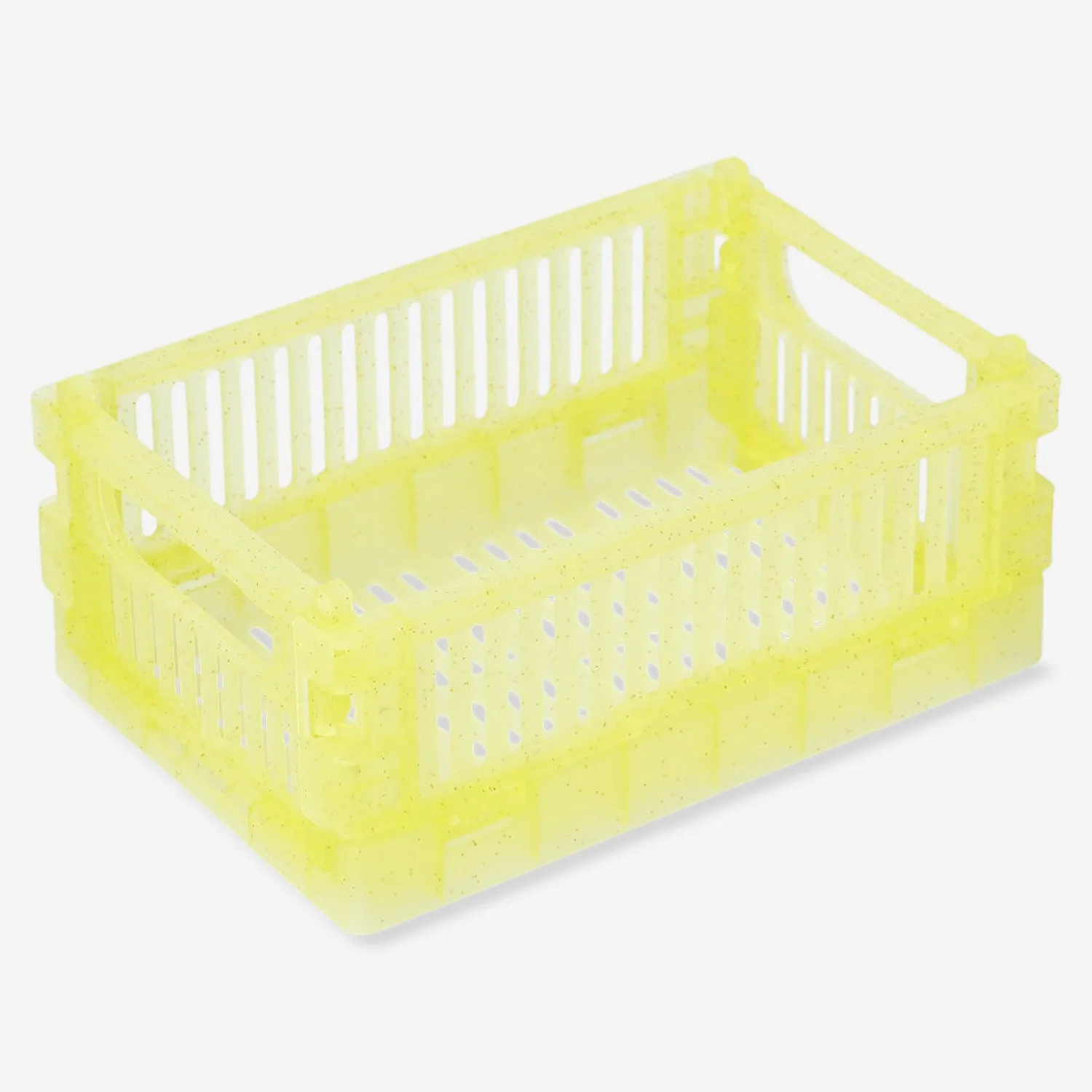 Clearance Flying Tiger Gelbe faltbare Aufbewahrungsbox - Klein
