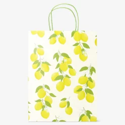 Outlet Flying Tiger Geschenktüte mit Zitronendruck