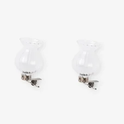 Online Flying Tiger Glasdekorationen mit Clips für Blumen - 2 Stk