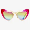 Discount Flying Tiger Glitzer-Sonnenbrille in Herzform - für Kinder