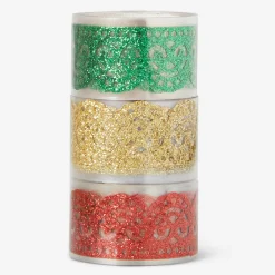 Fashion Flying Tiger Glitzer-Spitzenband-Set