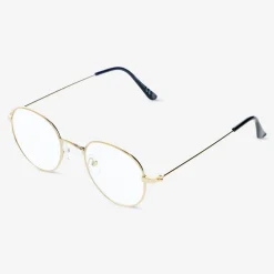 New Flying Tiger Goldener Rahmen Lesebrille mit +1.5 Stärke