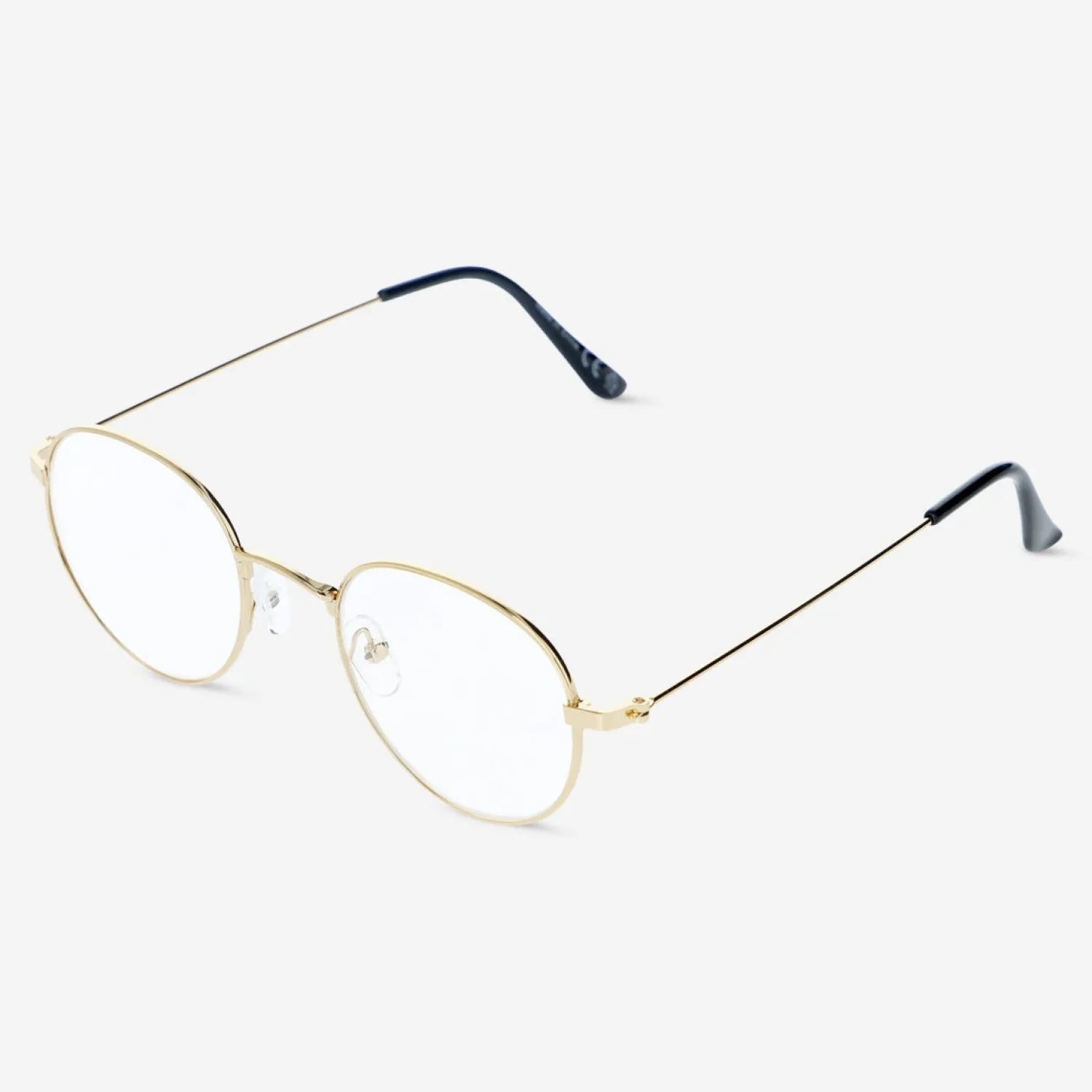 New Flying Tiger Goldener Rahmen Lesebrille mit +1.5 Stärke