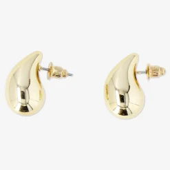 Clearance Flying Tiger Goldfarbene tropfenförmige Ohrringe - 2 Stk