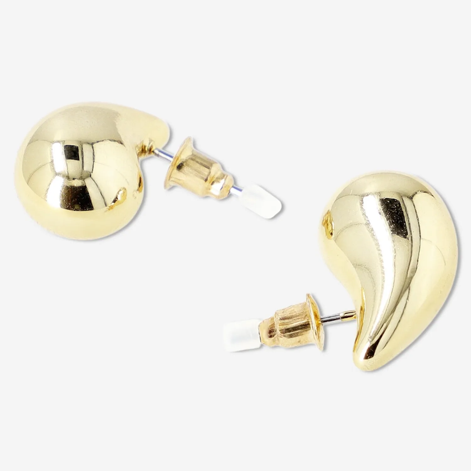Clearance Flying Tiger Goldfarbene tropfenförmige Ohrringe - 2 Stk