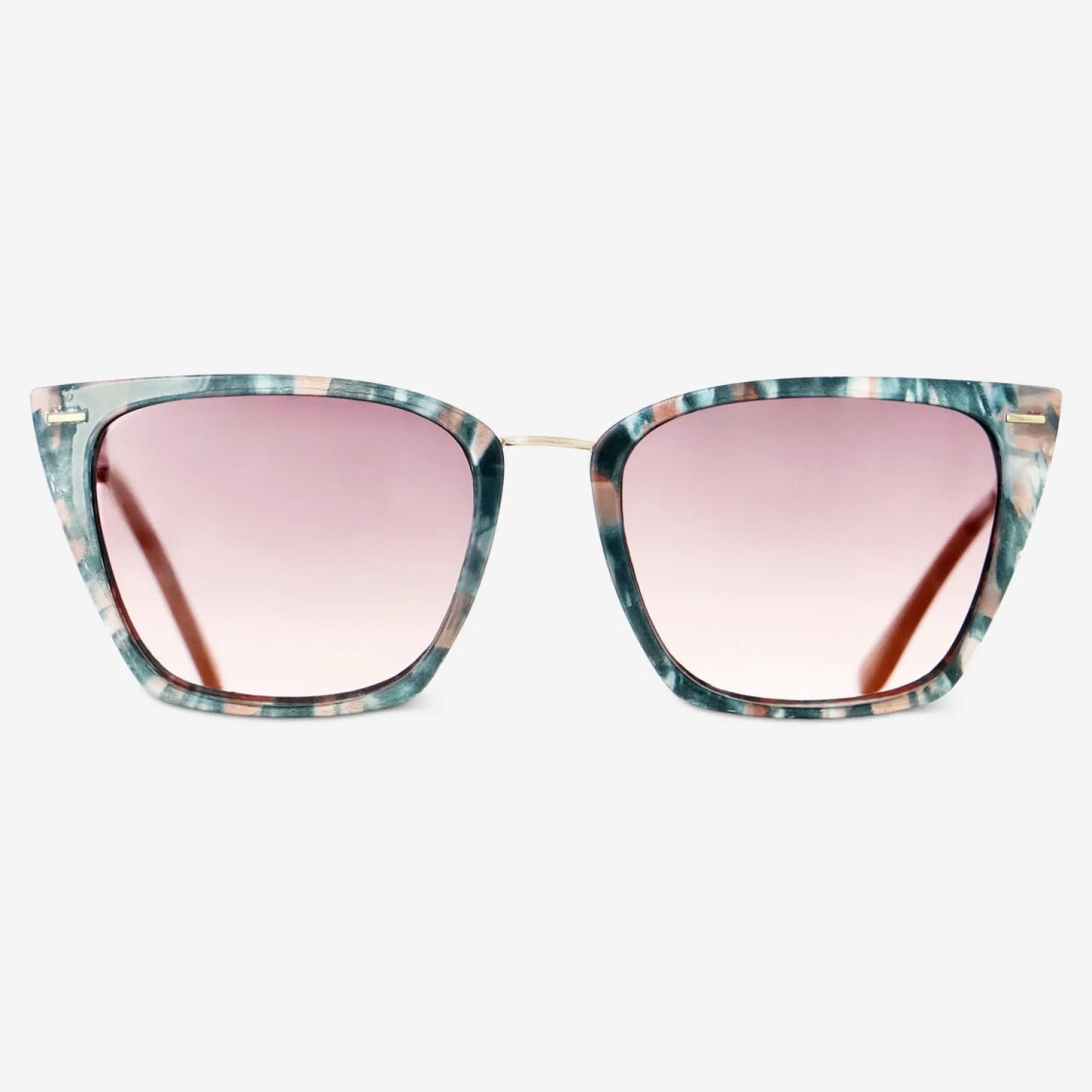 Discount Flying Tiger Grüne und rosa Sonnenbrille
