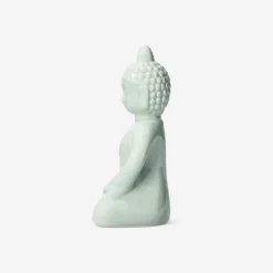 New Flying Tiger Grüner Keramik-Buddha