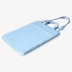 Best Flying Tiger Hellblaue Laptoptasche mit Trageriemen