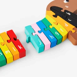 Hot Flying Tiger Hunde-Alphabet-Puzzle