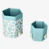 Sale Flying Tiger 2-in-1-Bleistifthalter mit Blumenmuster - zusammenklappbar