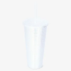 Clearance Flying Tiger Irisierender Becher mit Deckel und Strohhalm