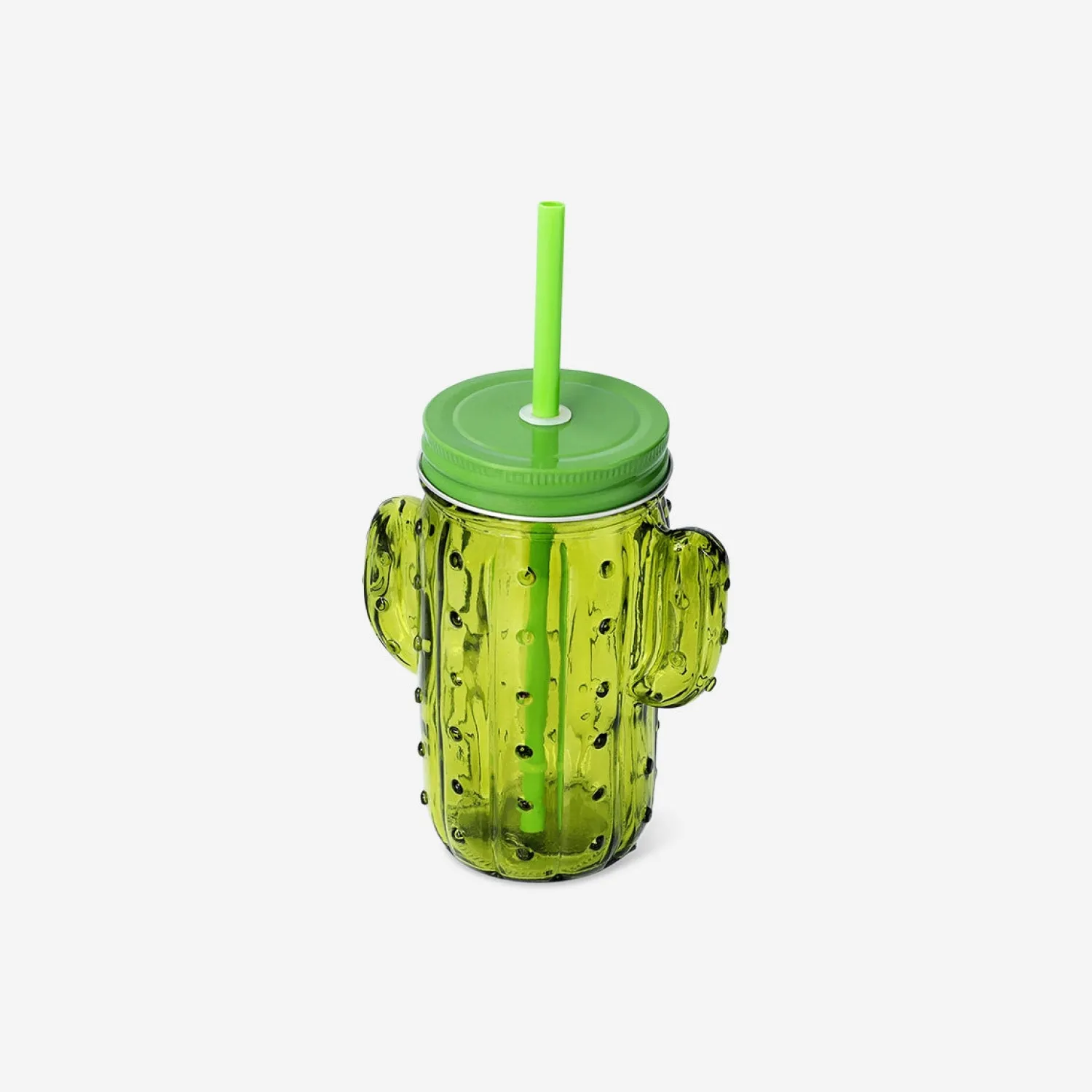 New Flying Tiger Kaktus-Becher mit Deckel und Strohhalm