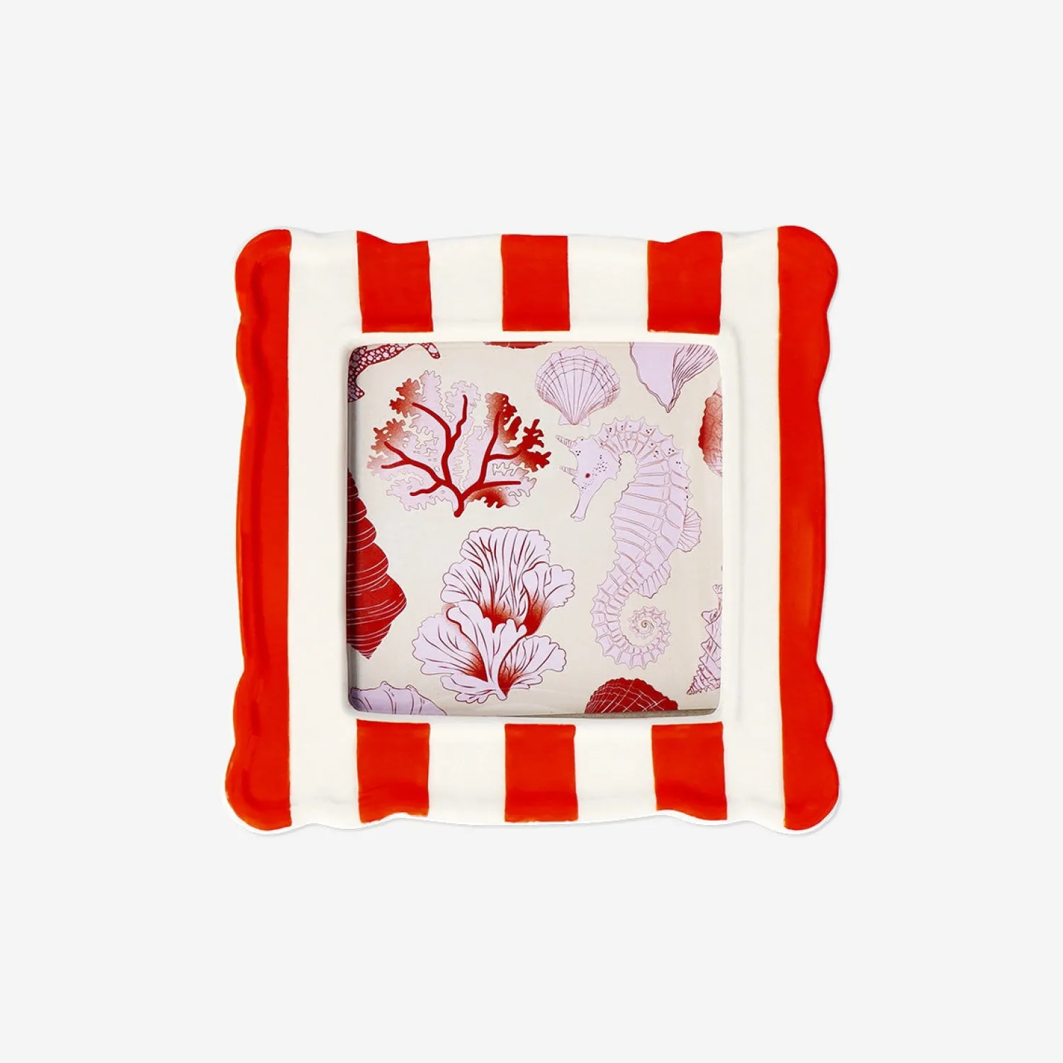 Outlet Flying Tiger Keramik-Bilderrahmen mit Streifen - 10×50 cm
