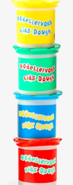 Hot Flying Tiger Kinder-Knete-Set - 4 Stk