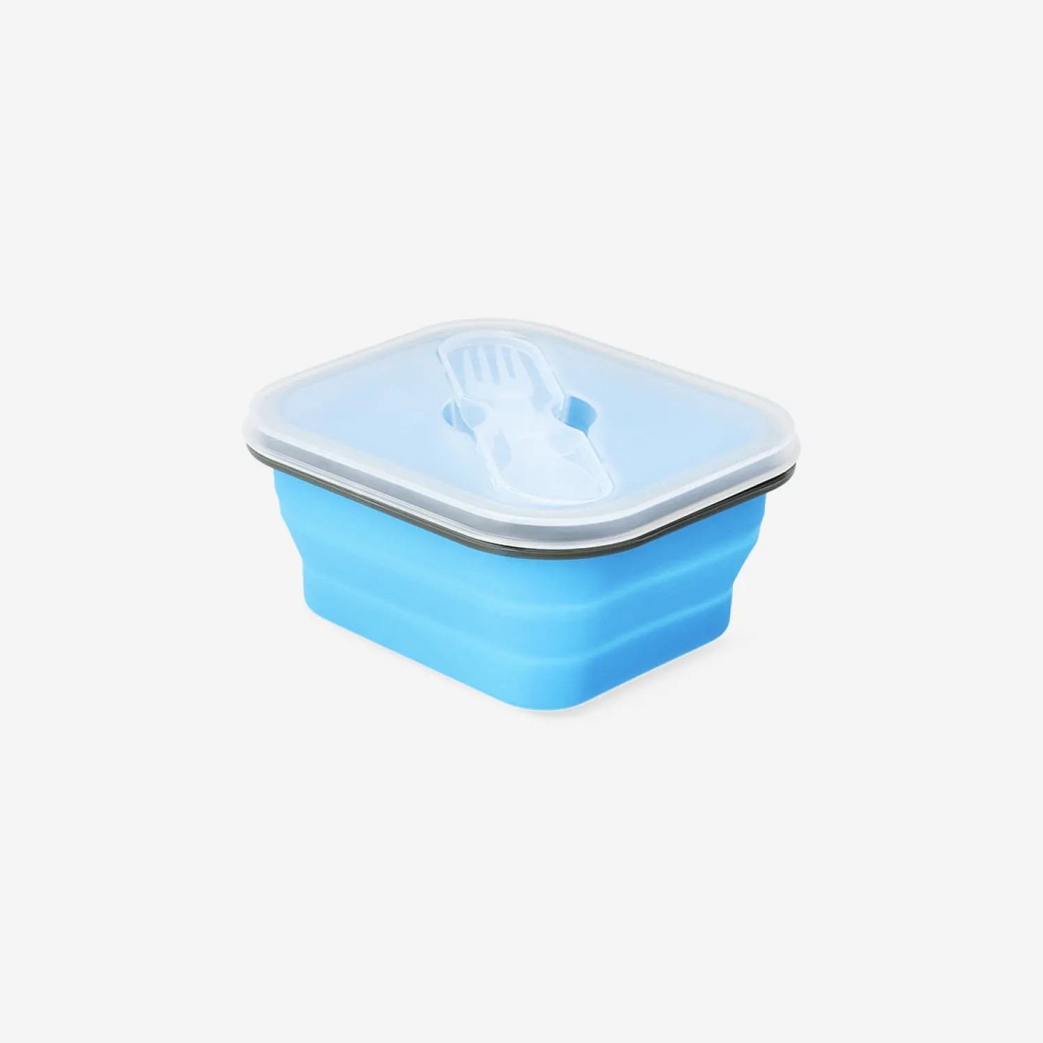 Discount Flying Tiger Kollapsible blaue Lunchbox mit Spork